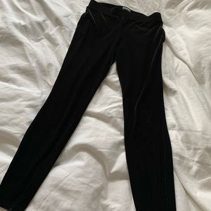 Express velvet leggings